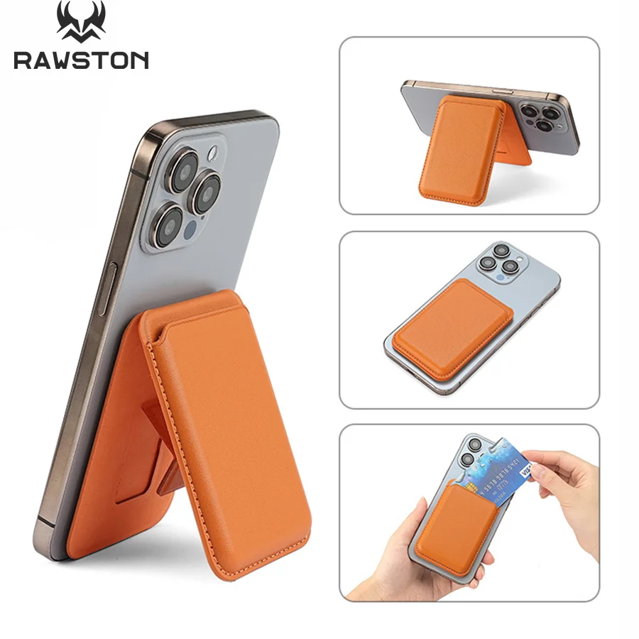 Phone Accessories Usa - Kickstand Magnetic Leather Wallet Case for