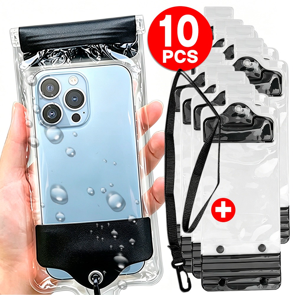 Phone Accessories Android - 1-10Pcs Universal IPX8 Waterproof Phone Bag