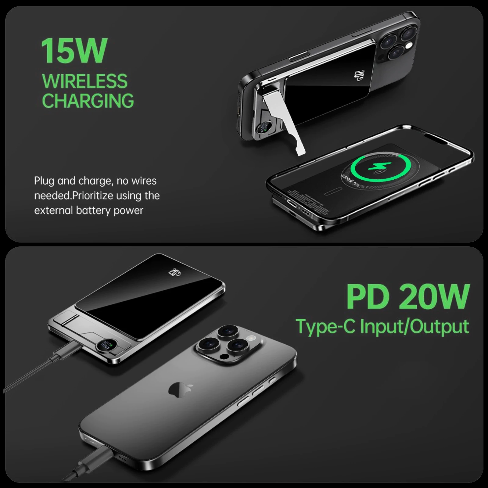 10000mAh Ultra Slim Power Bank - Power Bank Slim のレビューと価格