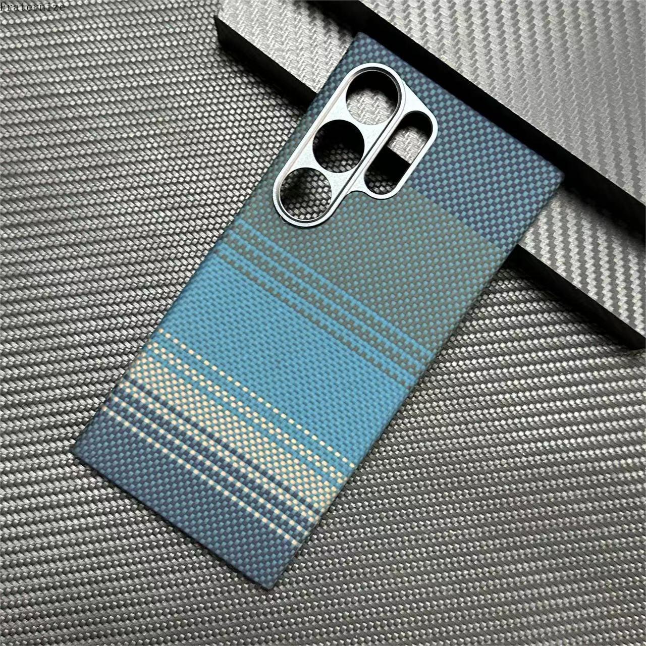New Genuine Carbon Aramid Fibe - Phone Accessories Android のレビューと価格
