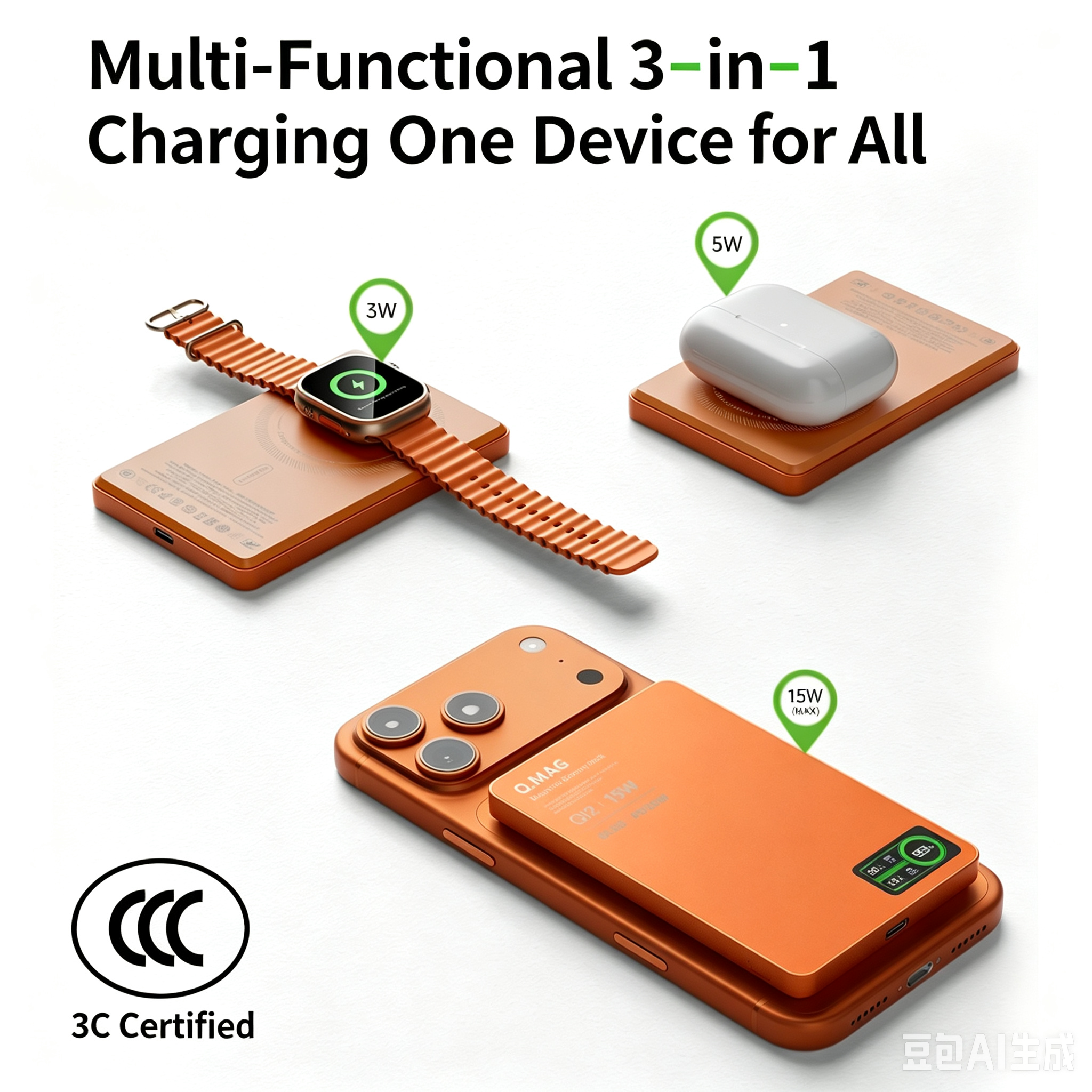 CCC Slim Original Qi2 Power Ba - Power Bank Slim のレビューと価格