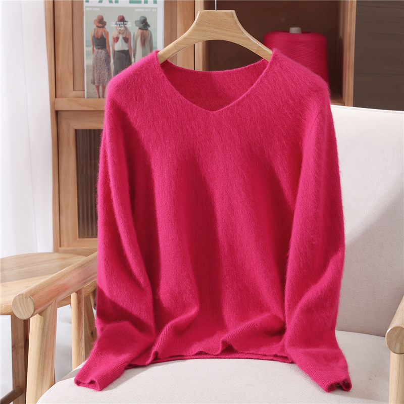 100% Mink Cashmere Sweater Wom - Phone Accessories On Top のレビューと価格