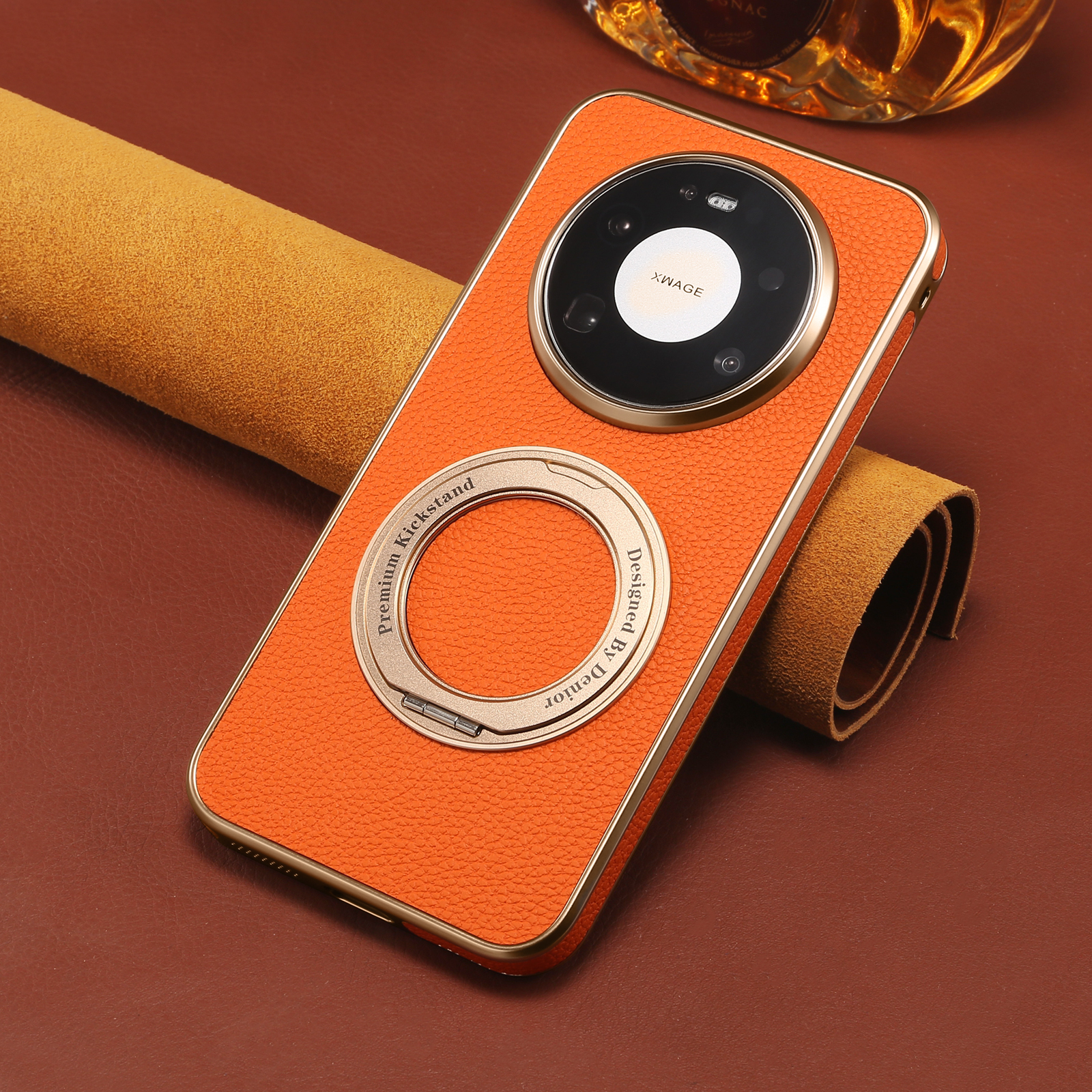 Denior Litchi Grain Phone Case - Phone Accessories Popsocket のレビューと価格