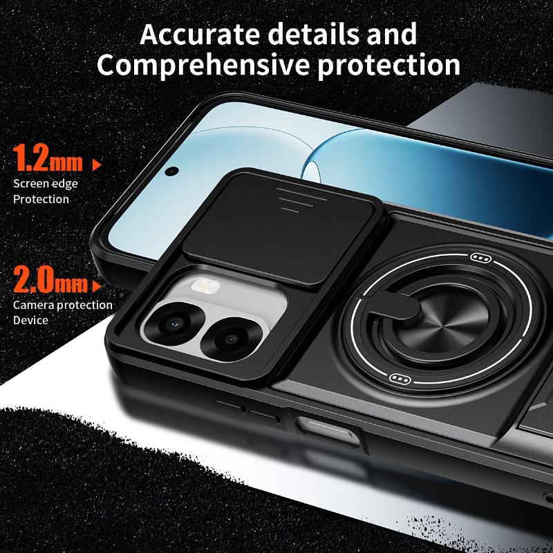 Armor Phone Case For Oppo A6x  - Phone Accessories Popsocket のレビューと価格