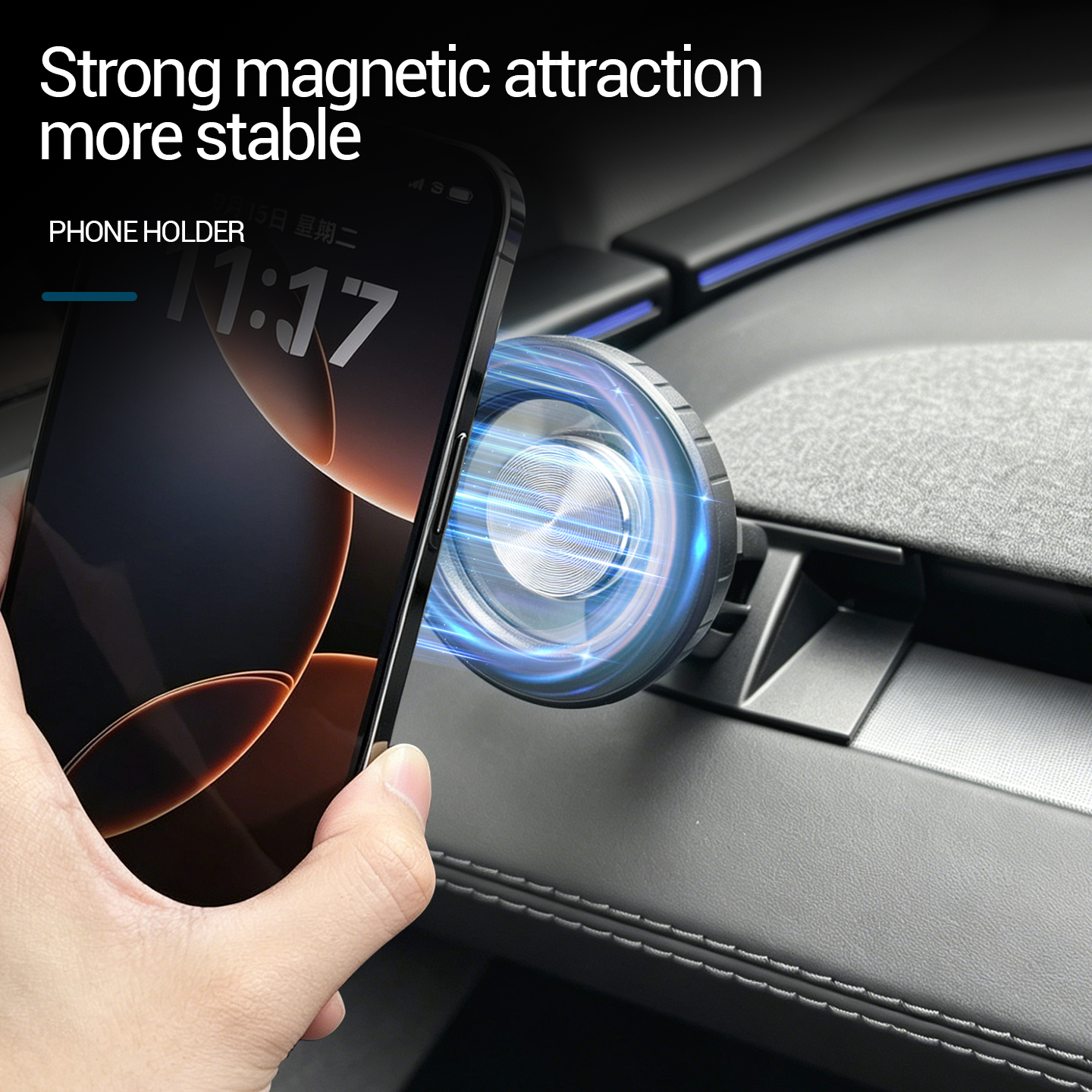 Mobile Phone Holder For Tesla  - Phone Accessories Android のレビューと価格