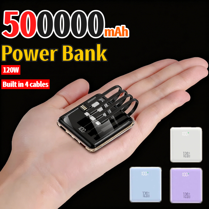 New 500000mAh Mini Power Bank  - Portable Charger 20000Mah のレビューと価格