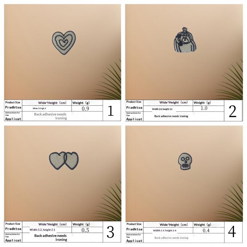 1Set Heart Cat Skull Birds Emb - Phone Accessories Usa のレビューと価格