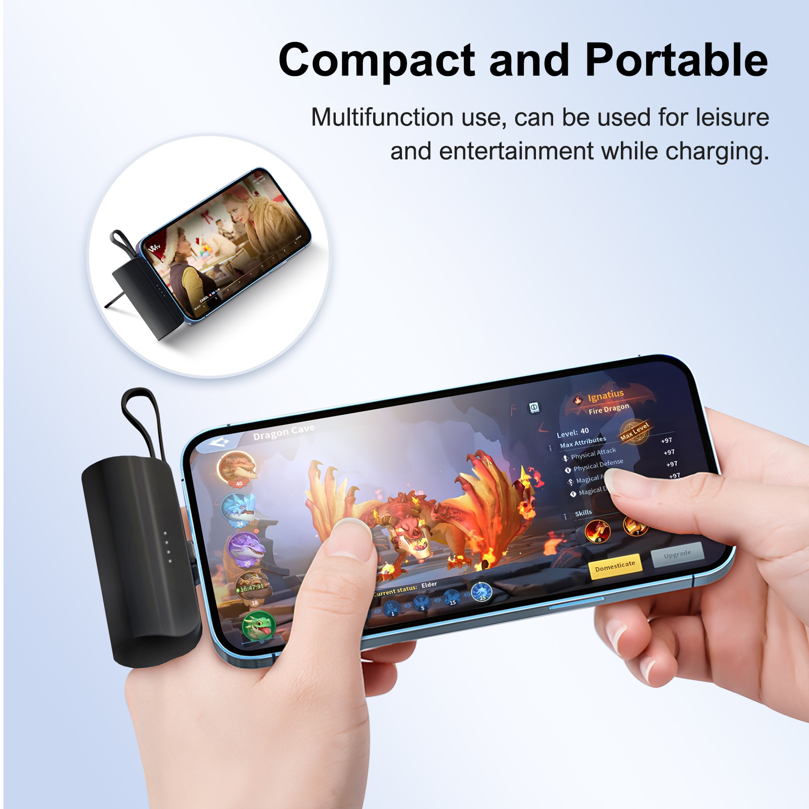 Mini Power Bank Portable 4500m - Portable Charger 20000Mah のレビューと価格