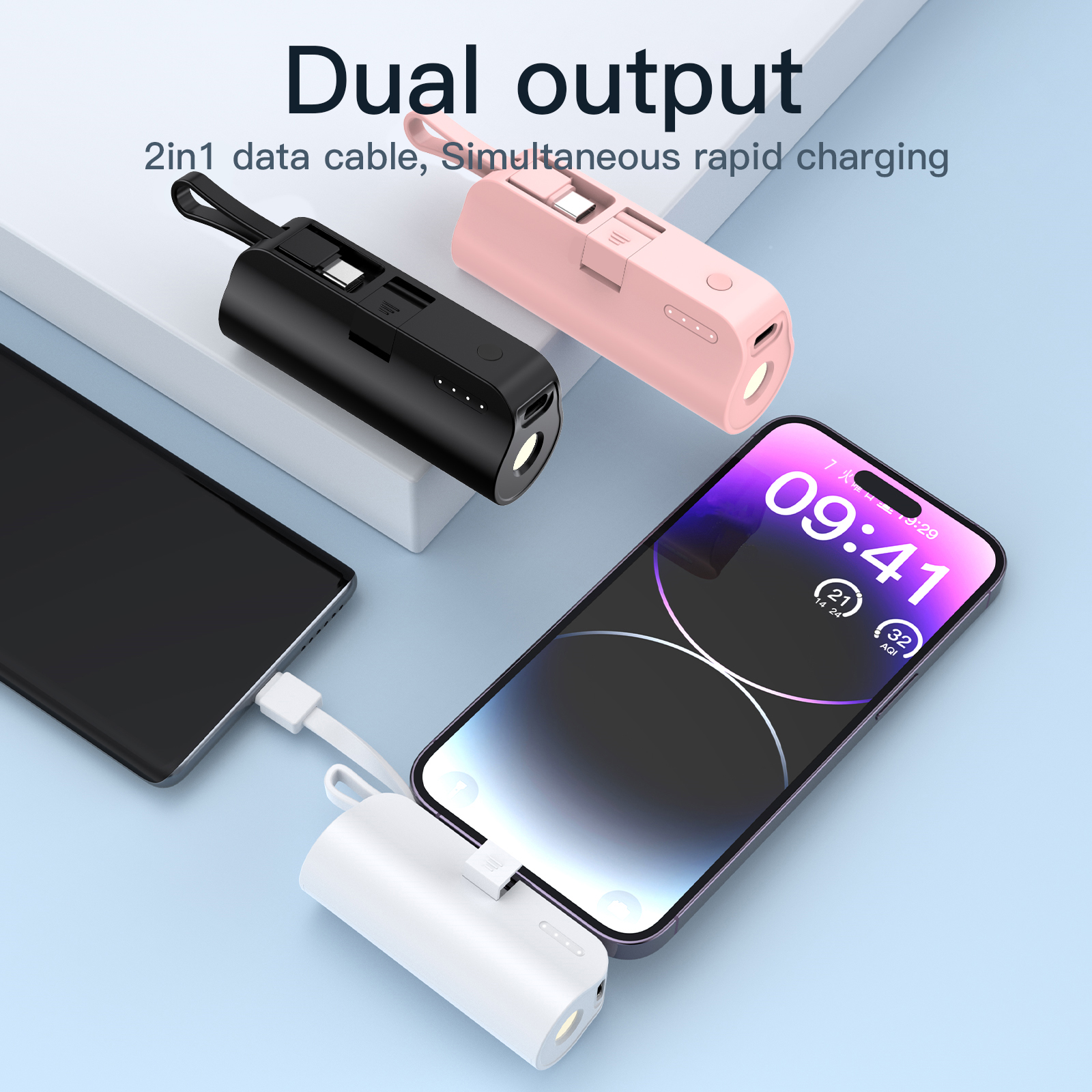 Mini portable 5000mAh power ba - Portable Charger 20000Mah のレビューと価格