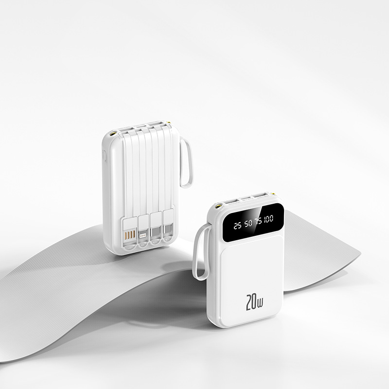 Ultra Slim Power Bank Built-in - Power Bank Slim のレビューと価格
