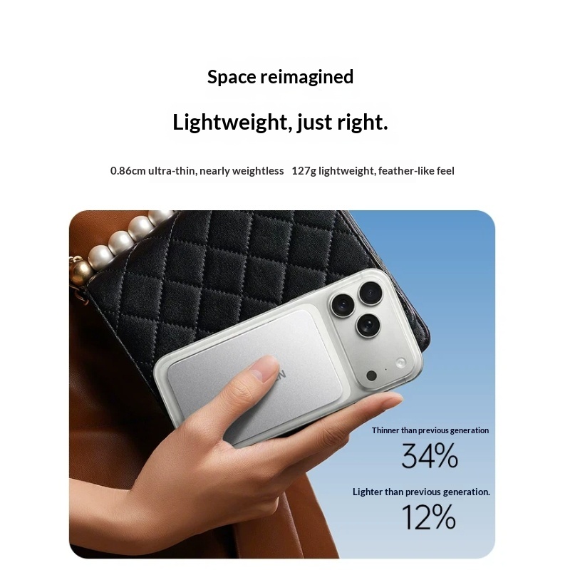 UGREEN Magnetic Power Bank Ult - Power Bank Slim のレビューと価格