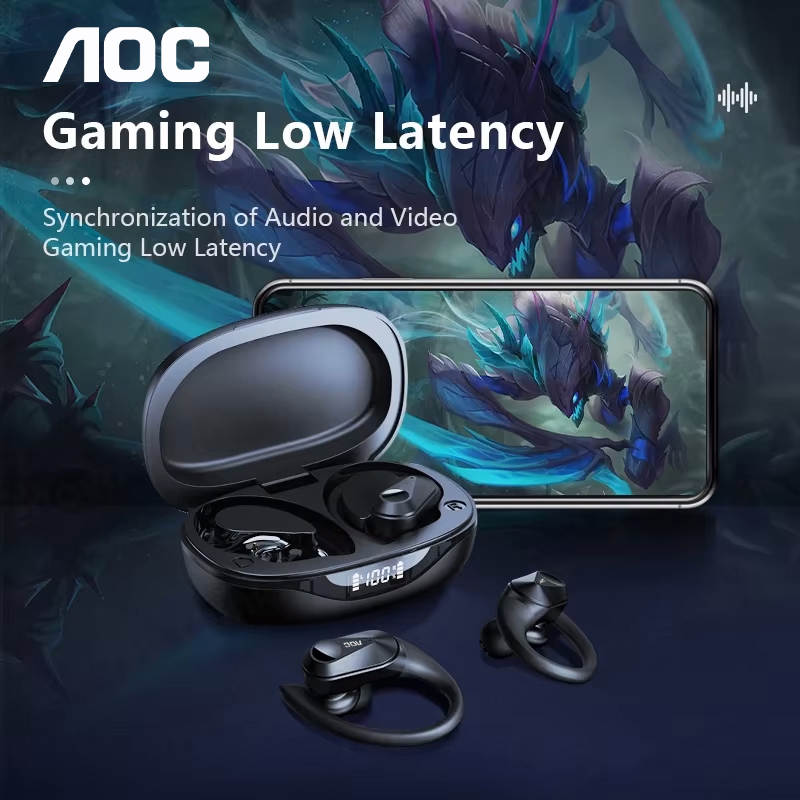 Choice AOC Sports Headset Wire - Wireless Earbuds Case のレビューと価格