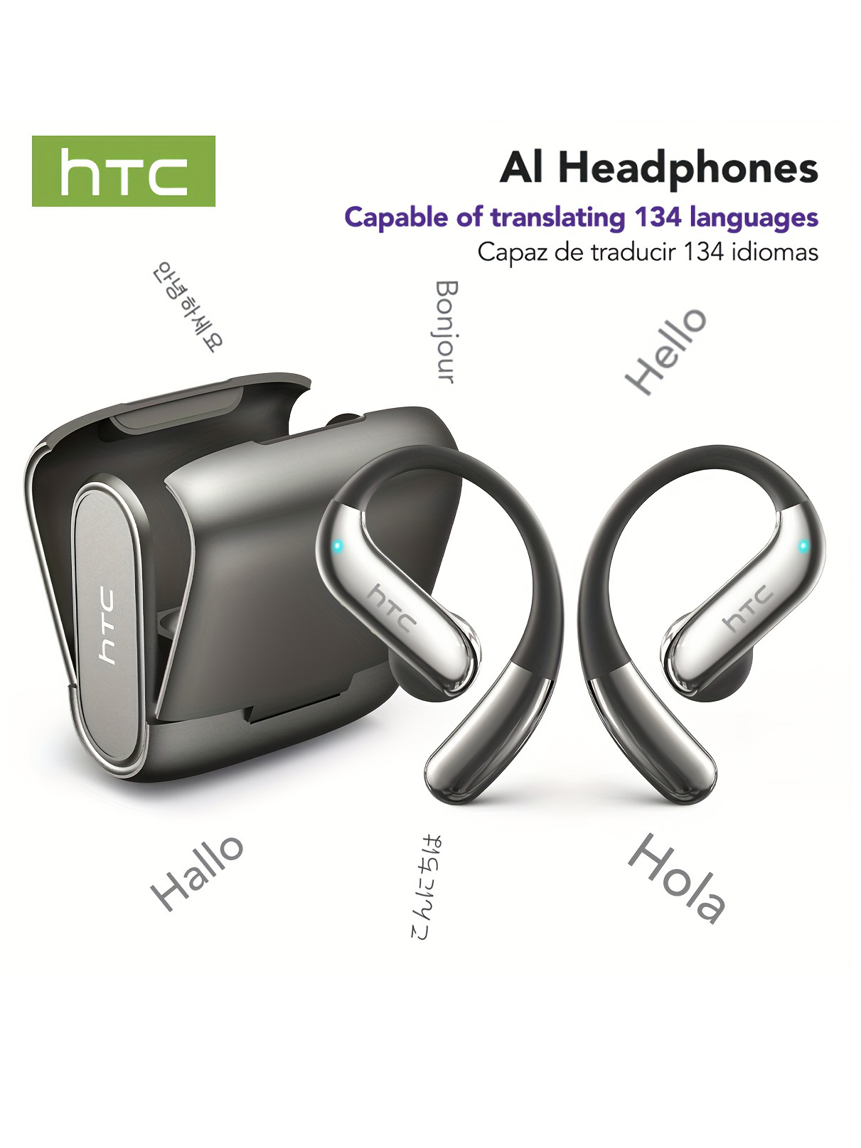Open-ear Bluetooth Headphones  - Wireless Earbuds Case のレビューと価格