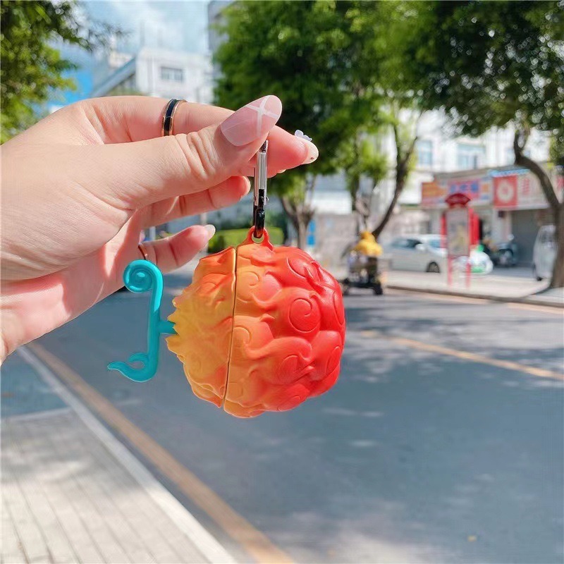 New One Piece Luffy Devil Frui - Wireless Earbuds Case のレビューと価格