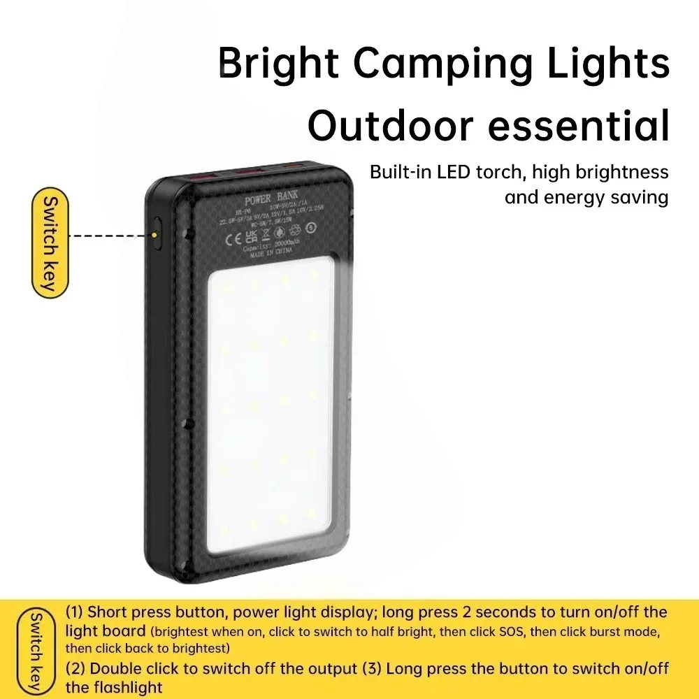 KEBIDUMEI 6*18650 20000mAh Pow - Portable Charger 20000Mah のレビューと価格