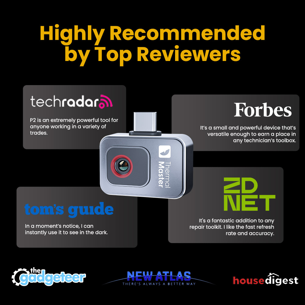 P2 Thermal Imaging Camera for  - Phone Accessories Android のレビューと価格