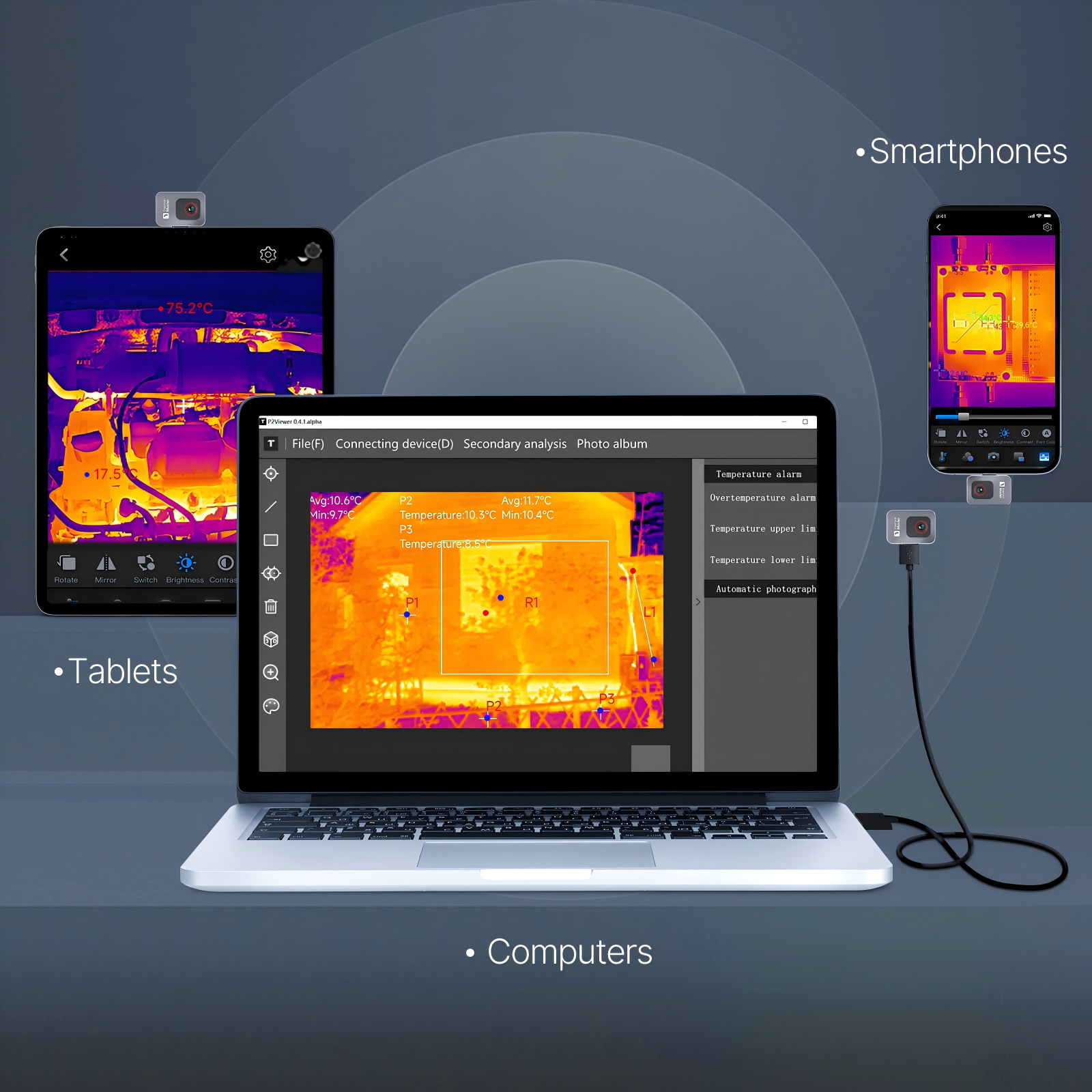 P2 Thermal Imaging Camera for  - Phone Accessories Android のレビューと価格