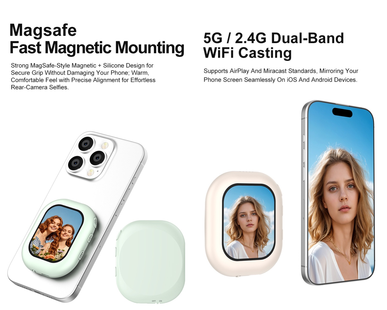 Wireless Mini Magnetic Selfie  - Phone Accessories Android のレビューと価格