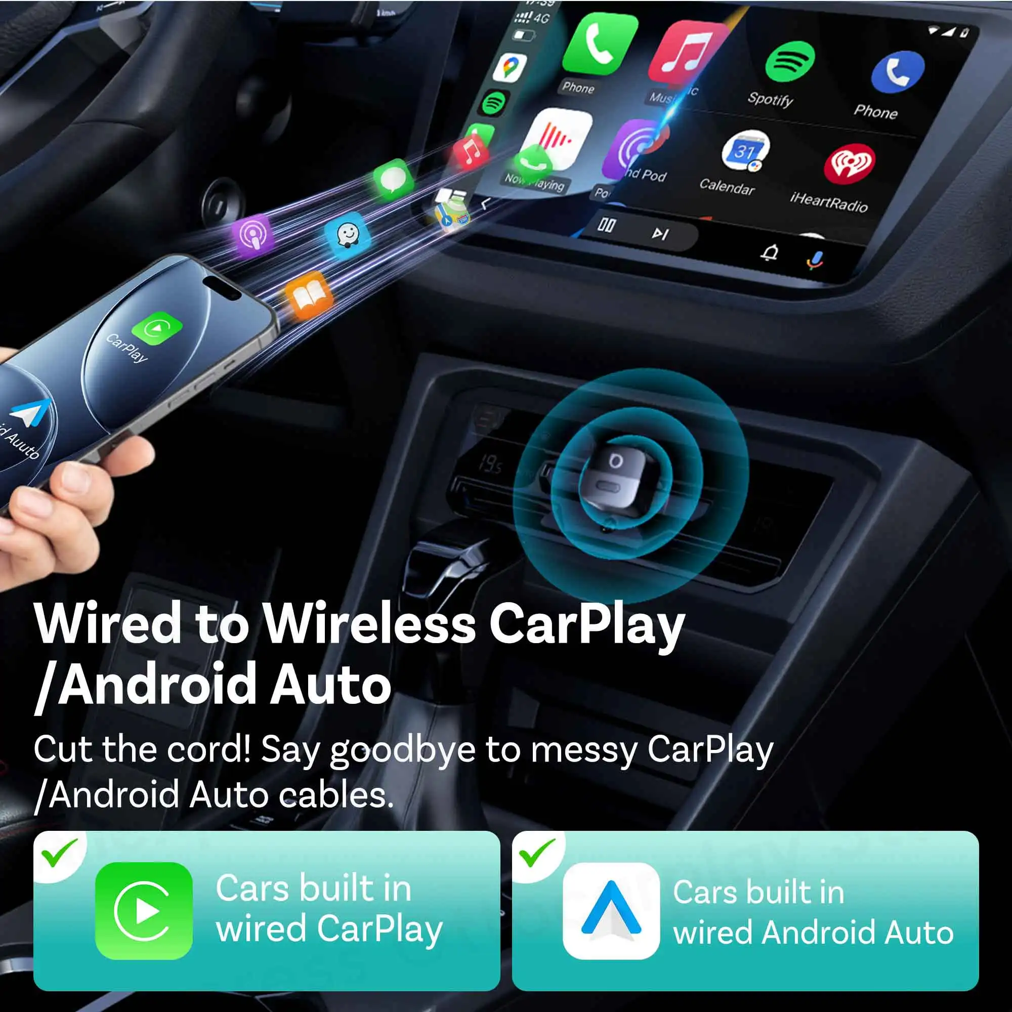 OTTOCAST Mini Pico 2026 Wirele - Phone Accessories Android のレビューと価格